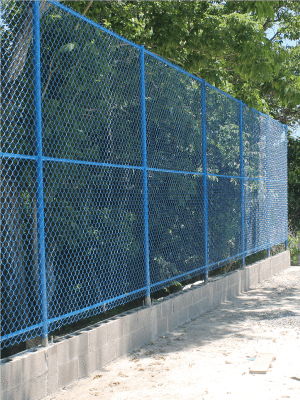 Modulo malla eslabonada parque